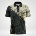 Elk Bugle Camo Polo Shirt - BHPLNQ1001