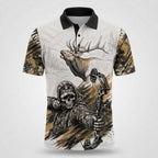 Reaper Elk Camo Polo Shirt - BHPLNQ1008