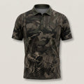 Timber Draw Camo Polo Shirt Front