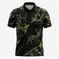 Voltage Draw Whitetail Polo Shirt front