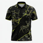 Voltage Draw Whitetail Polo Shirt front