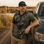 Splashdown Retriever Camo Polo Shirt Body2