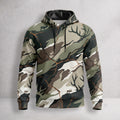 Elk Hunting Antler Thicket Field Pullover Hoodie front