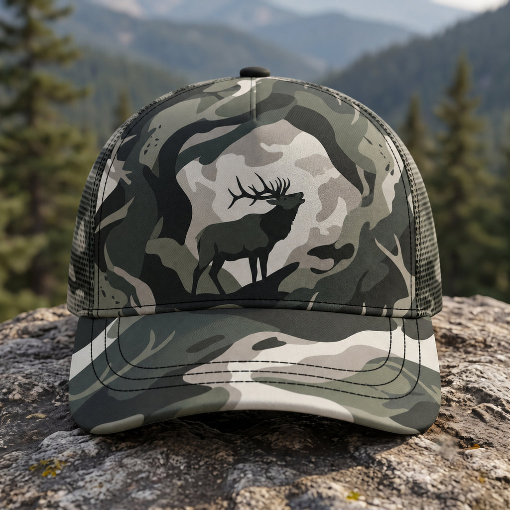 Moss Veil Bull Mesh Cap 2.0 front