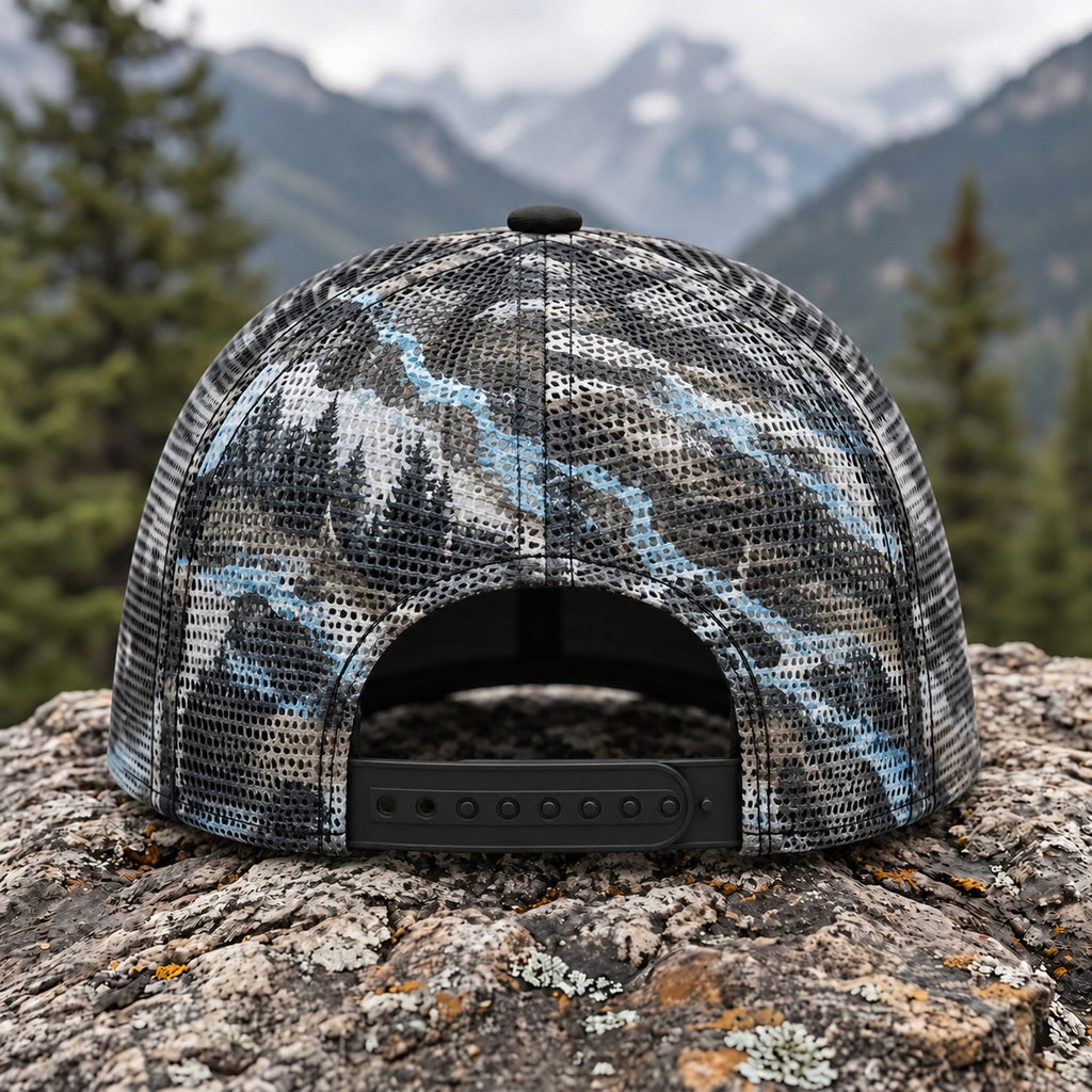Frost Timber Bull Mesh Cap 2.0 back closure