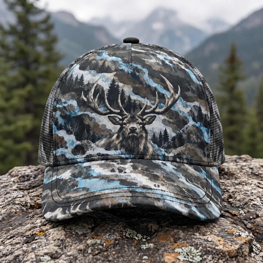 Frost Timber Bull Mesh Cap 2.0 front