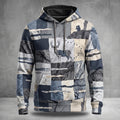 Mule Deer Hunting Granite Slab Field Pullover Hoodie front