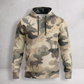 Moose Hunting Tundra Drift Field Pullover Hoodie front