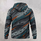 Upland Wind Streak Flight Fleece Full-Zip Hoodie back