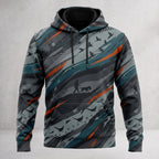 Upland Wind Streak Flight Field Pullover Hoodie front