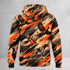 Upland Blaze Rise Fleece Full-Zip Hoodie back