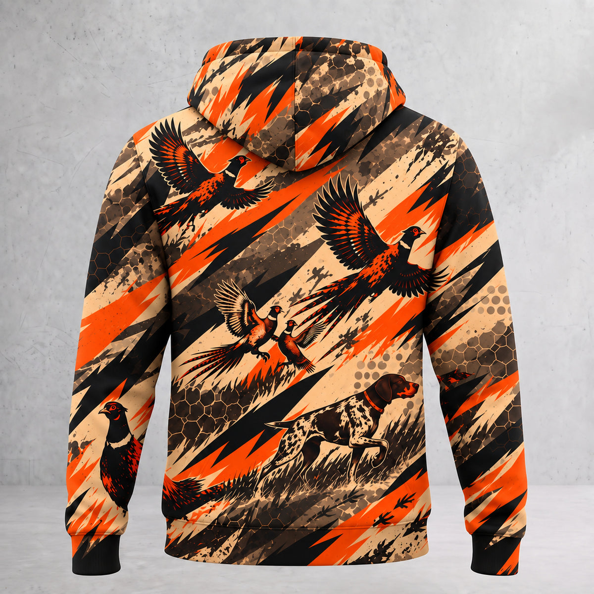 Upland Blaze Rise Fleece Full-Zip Hoodie back
