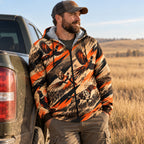 Upland Blaze Rise Fleece Full-Zip Hoodie angled view