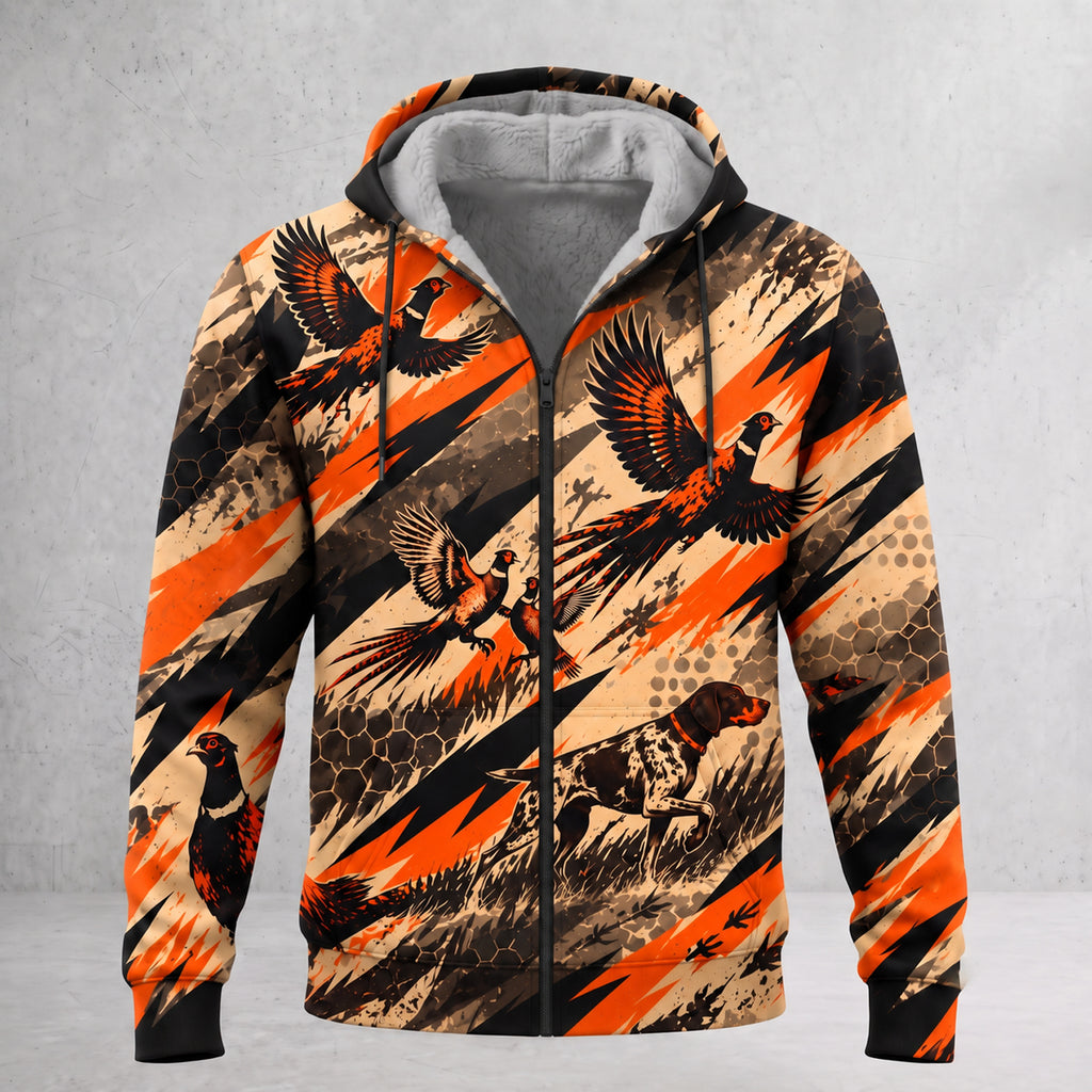 Upland Blaze Rise Fleece Full-Zip Hoodie front