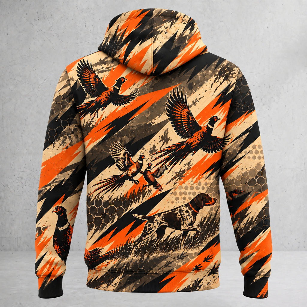 Upland Blaze Rise Field Pullover Hoodie back