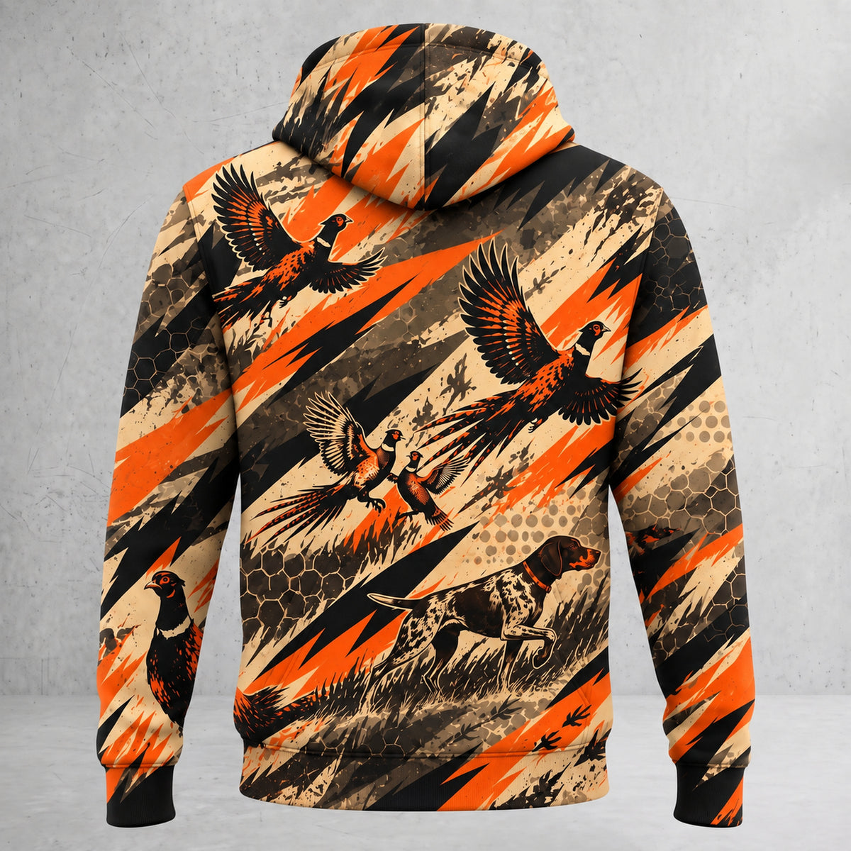 Upland Blaze Rise Field Pullover Hoodie back
