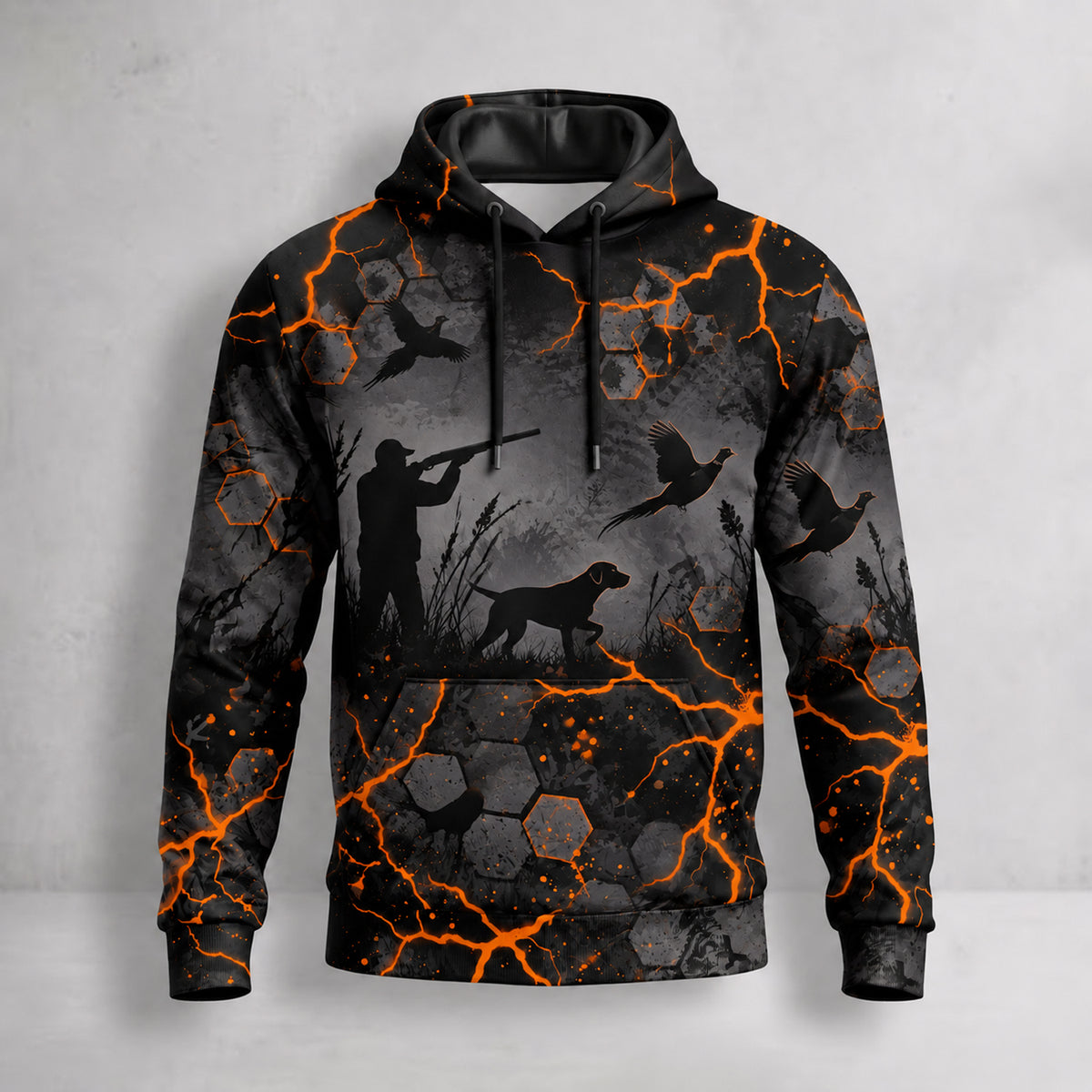 Upland Lava Vein Field Pullover Hoodie front