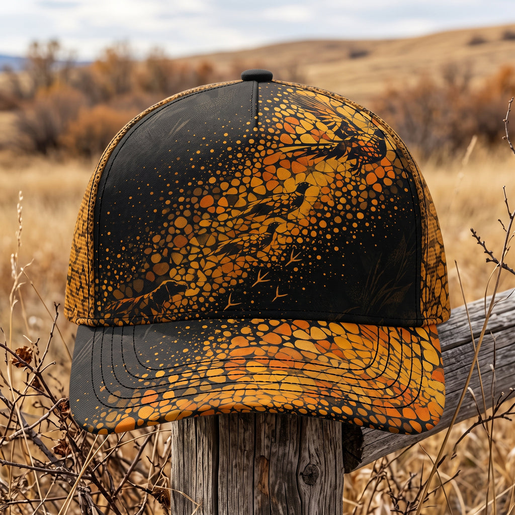 Ember Dot Rooster Mesh Cap 2.0 front