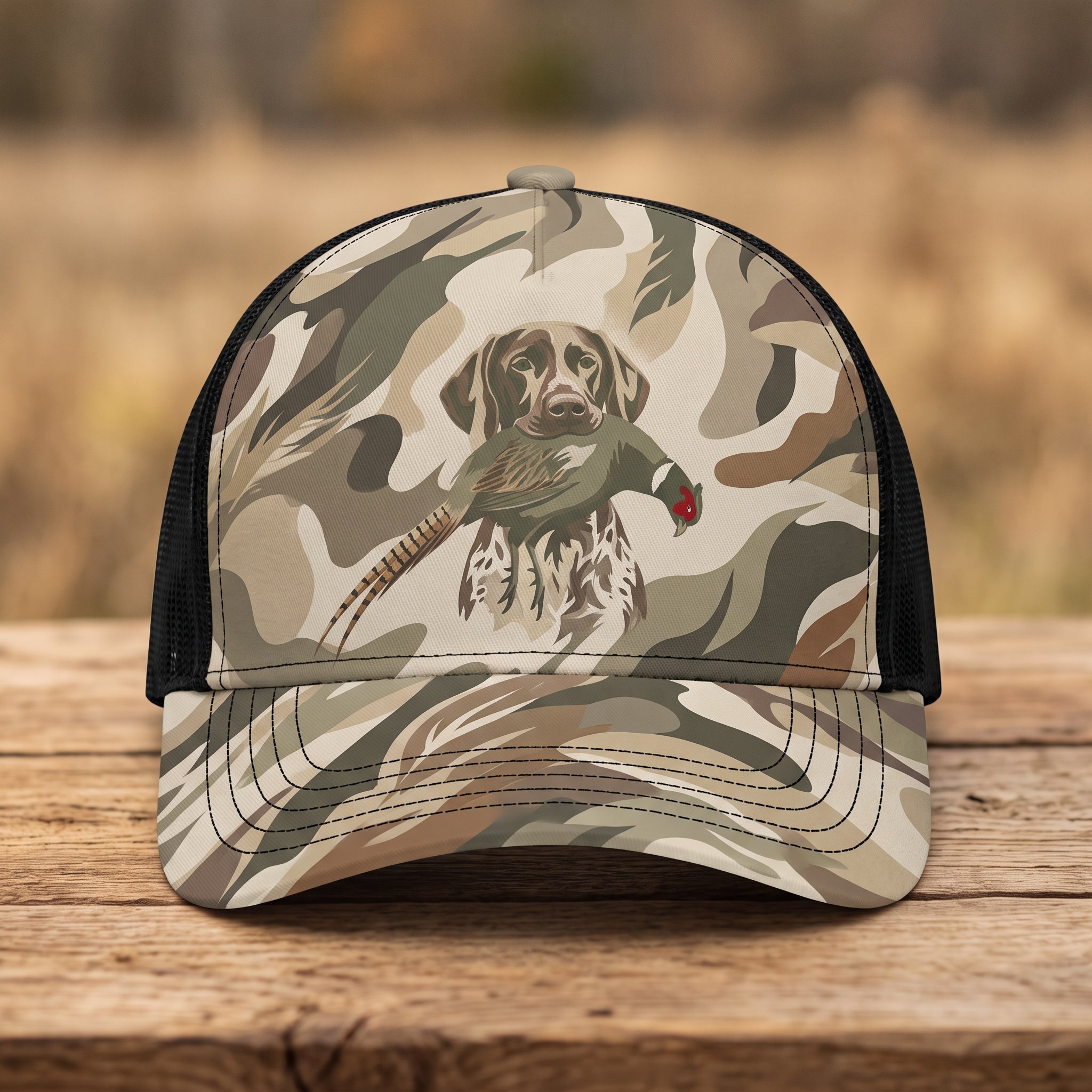 Upland Pheasant Hunting - Mesh Cap UPHMC1004