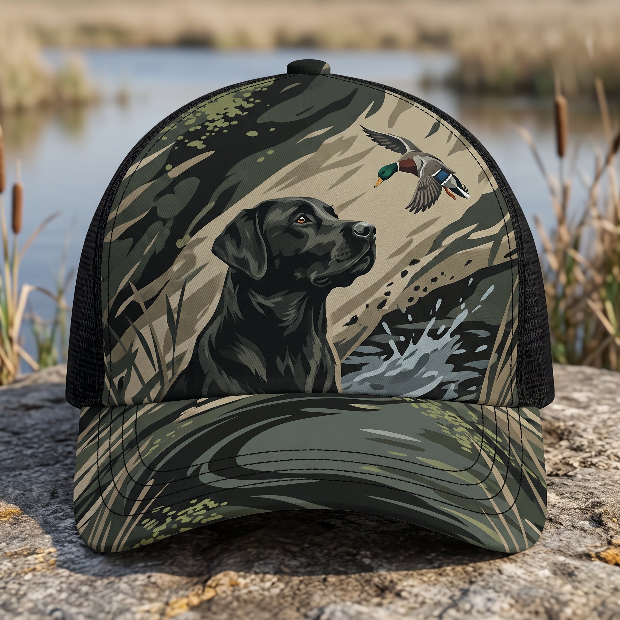 Duck Hunting - Outdoor Mesh Cap DUMC1003