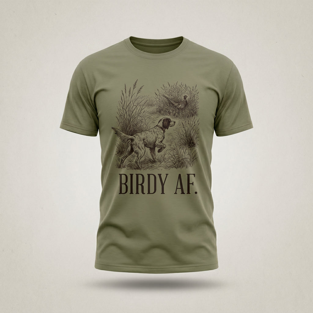 Upland Pheasant Hunting - Outdoor Cotton T-Shirt PHCT1001