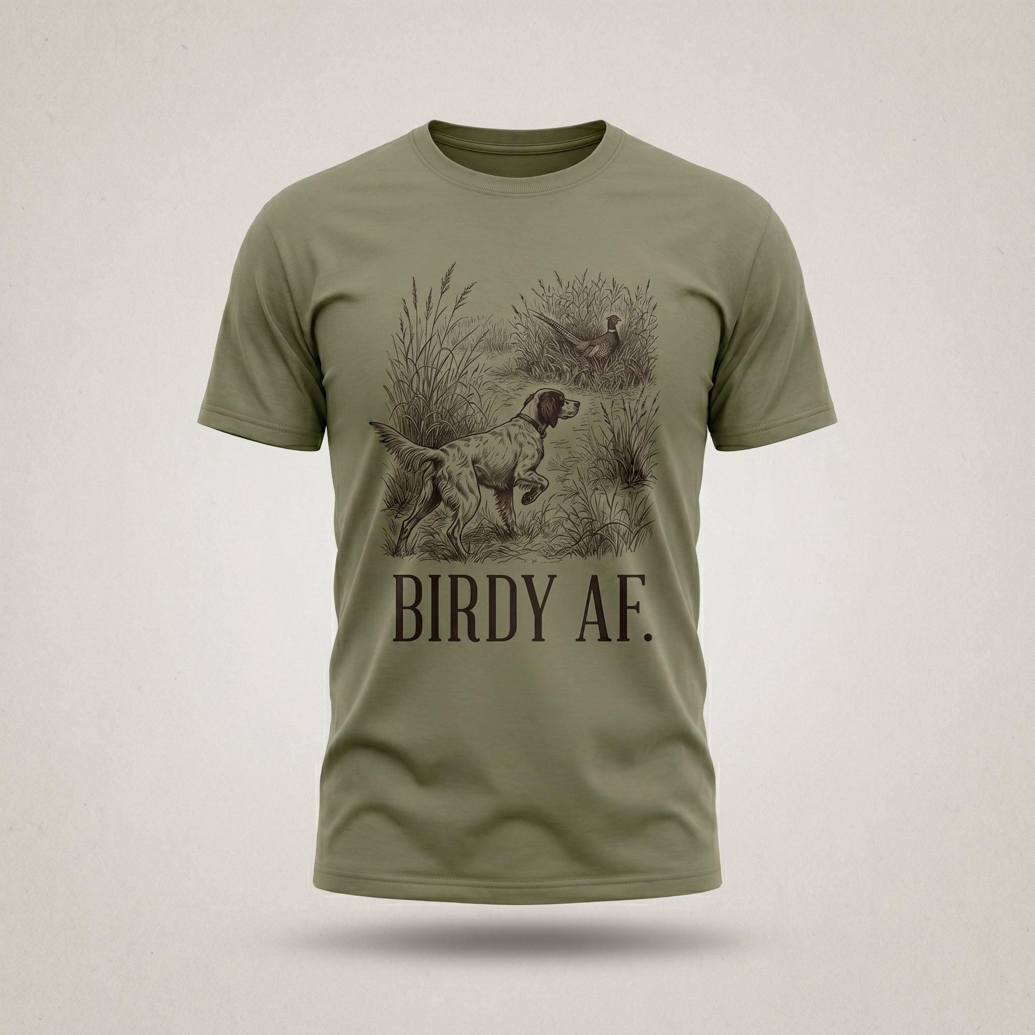 Upland Pheasant Hunting - Outdoor Cotton T-Shirt PHCT1001