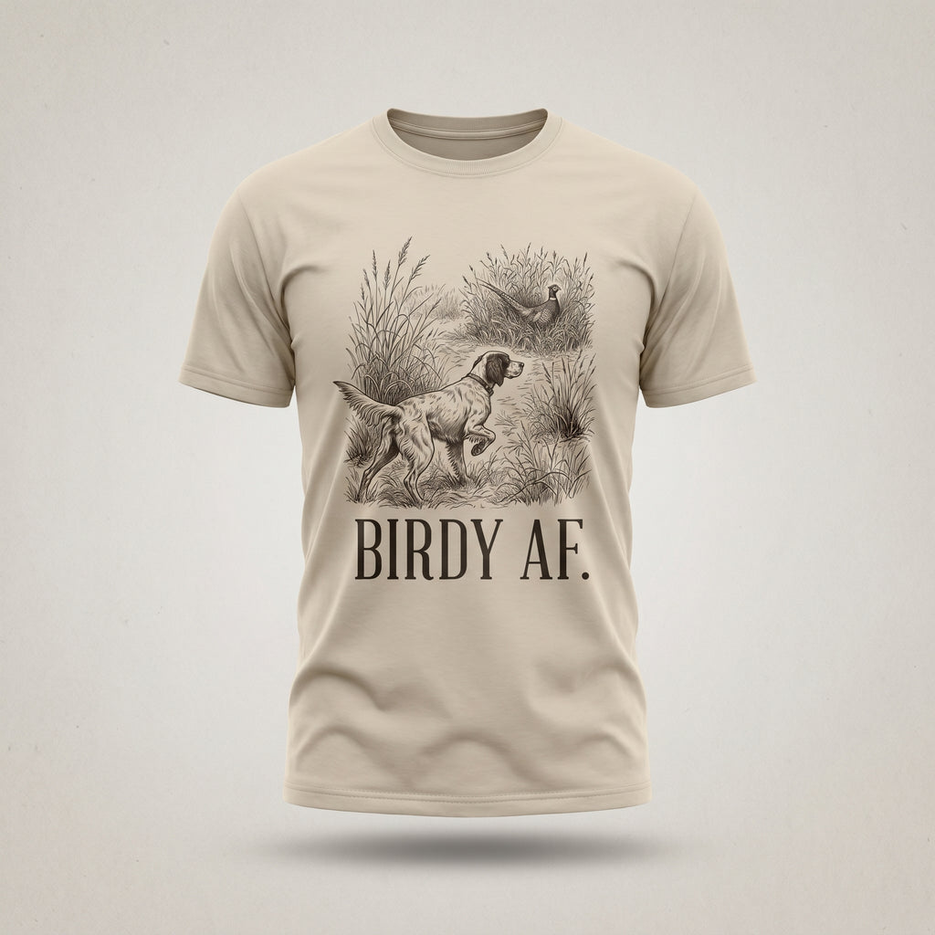Upland Pheasant Hunting - Outdoor Cotton T-Shirt PHCT1001