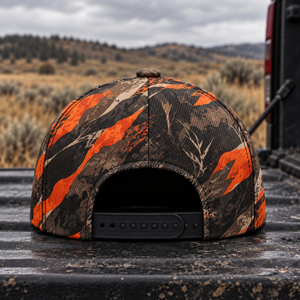 Live For The Flushes Blaze Rooster Classic Cap back