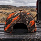 Live For The Flushes Blaze Rooster Classic Cap back