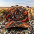 Live For The Flushes Blaze Rooster Classic Cap front