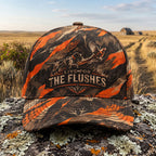 Live For The Flushes Blaze Rooster Classic Cap front