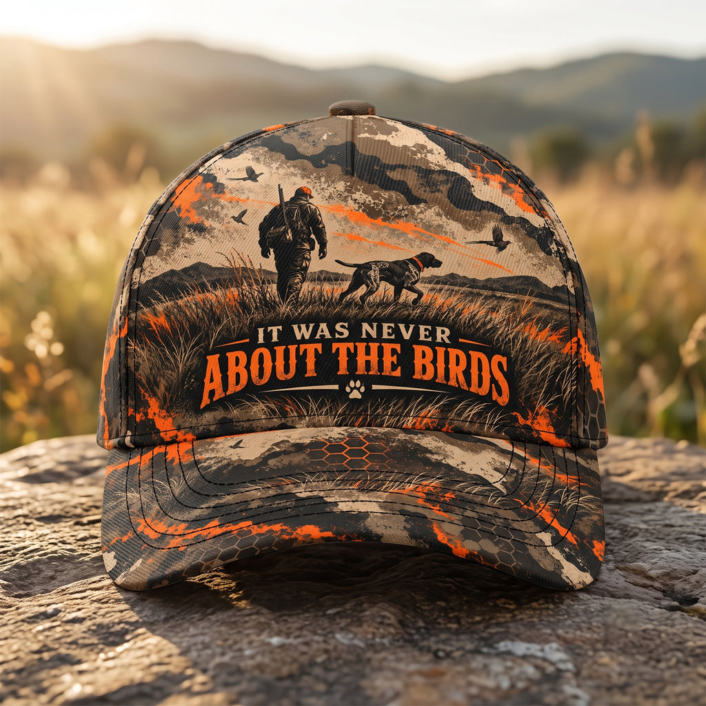 It Was Never About The Birds Blaze Field Classic Cap front