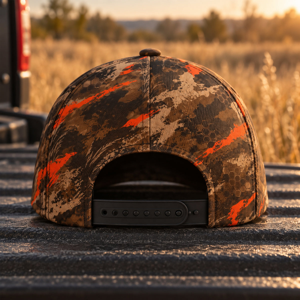 Hunt Em Up Blaze Splash Retriever Classic Cap back