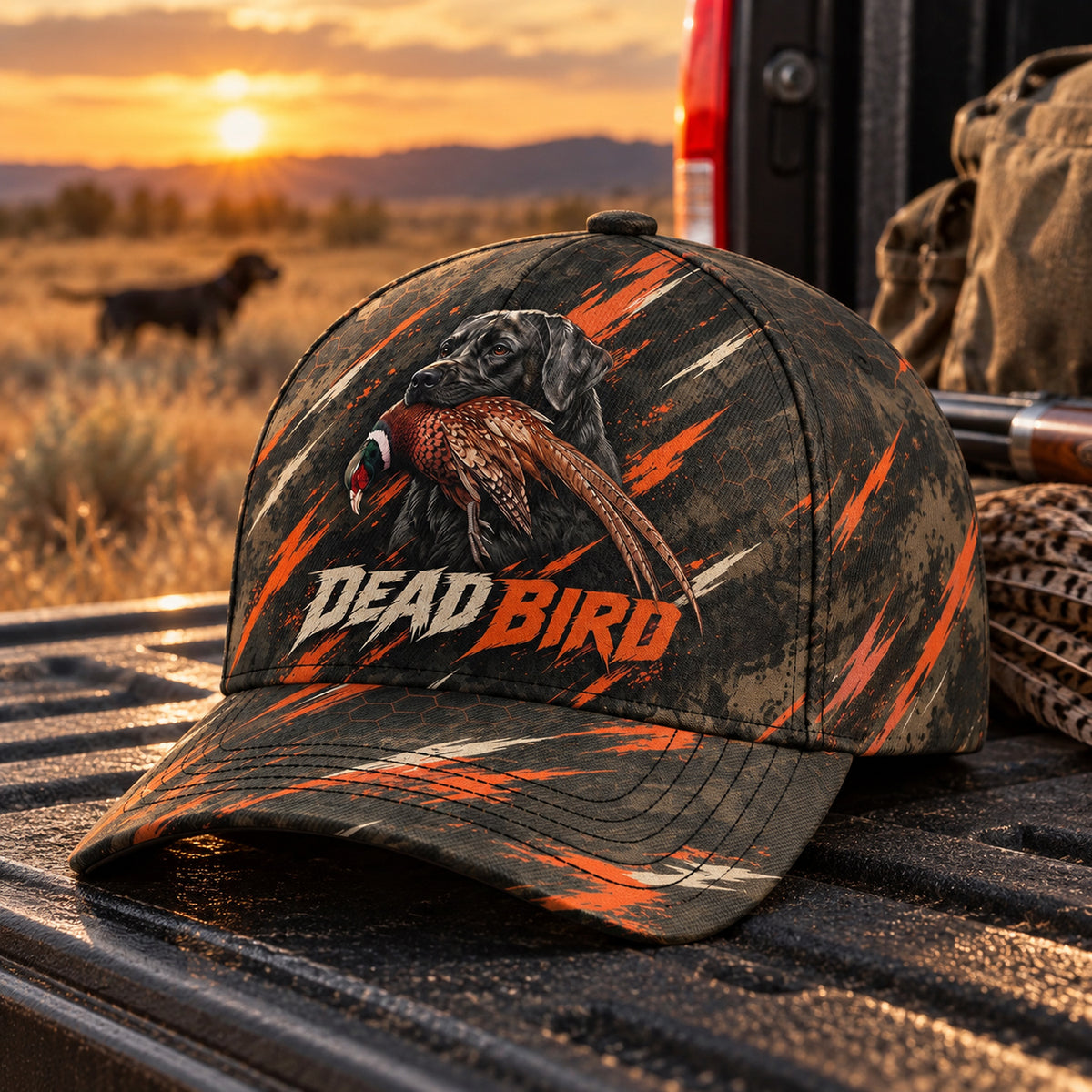Dead Bird Blaze Slash Retriever Classic Cap side