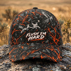 Flush Em Hard Shard Camo Pointer Classic Cap front