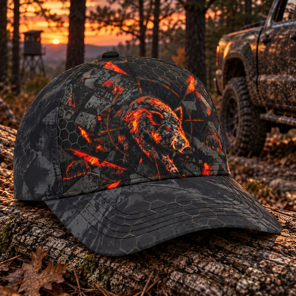 Thermal Glow Boar Classic Cap side view