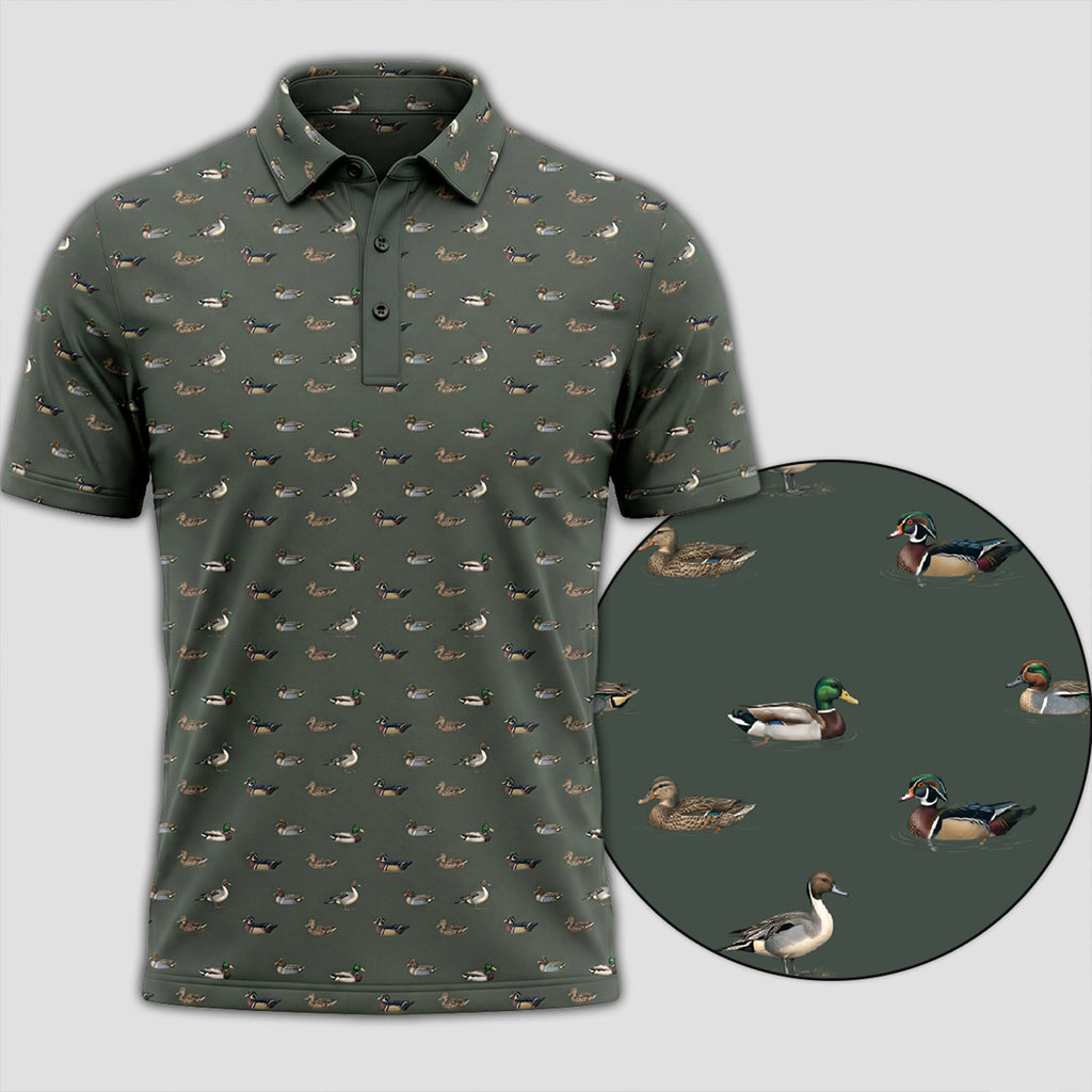 Duck Hunting - Polo Shirt DUPL1002