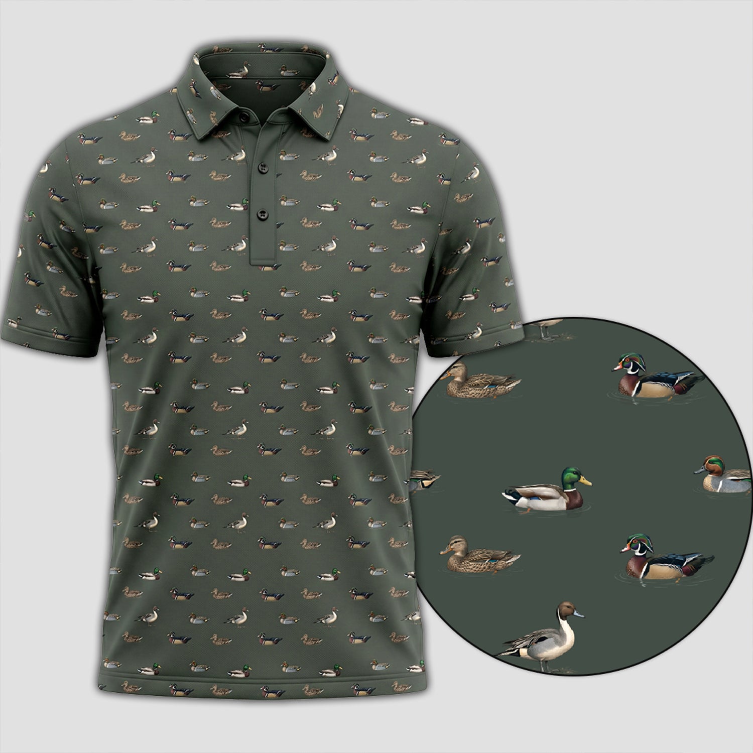 Duck Hunting - Polo Shirt DUPL1002