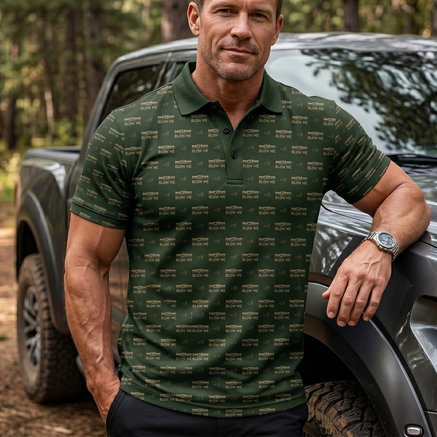 Duck Hunting - Polo Shirt DUPL1001