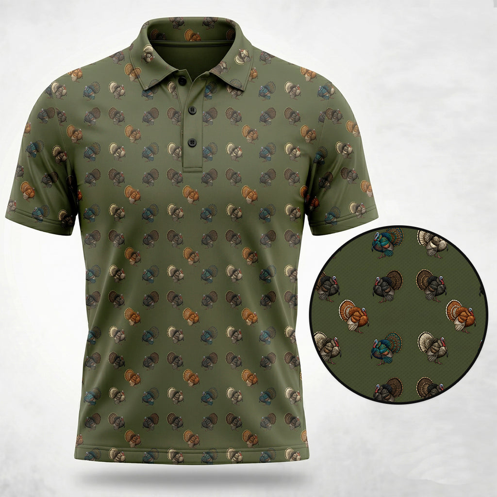 Turkey Hunting - Polo Shirt THPL1007