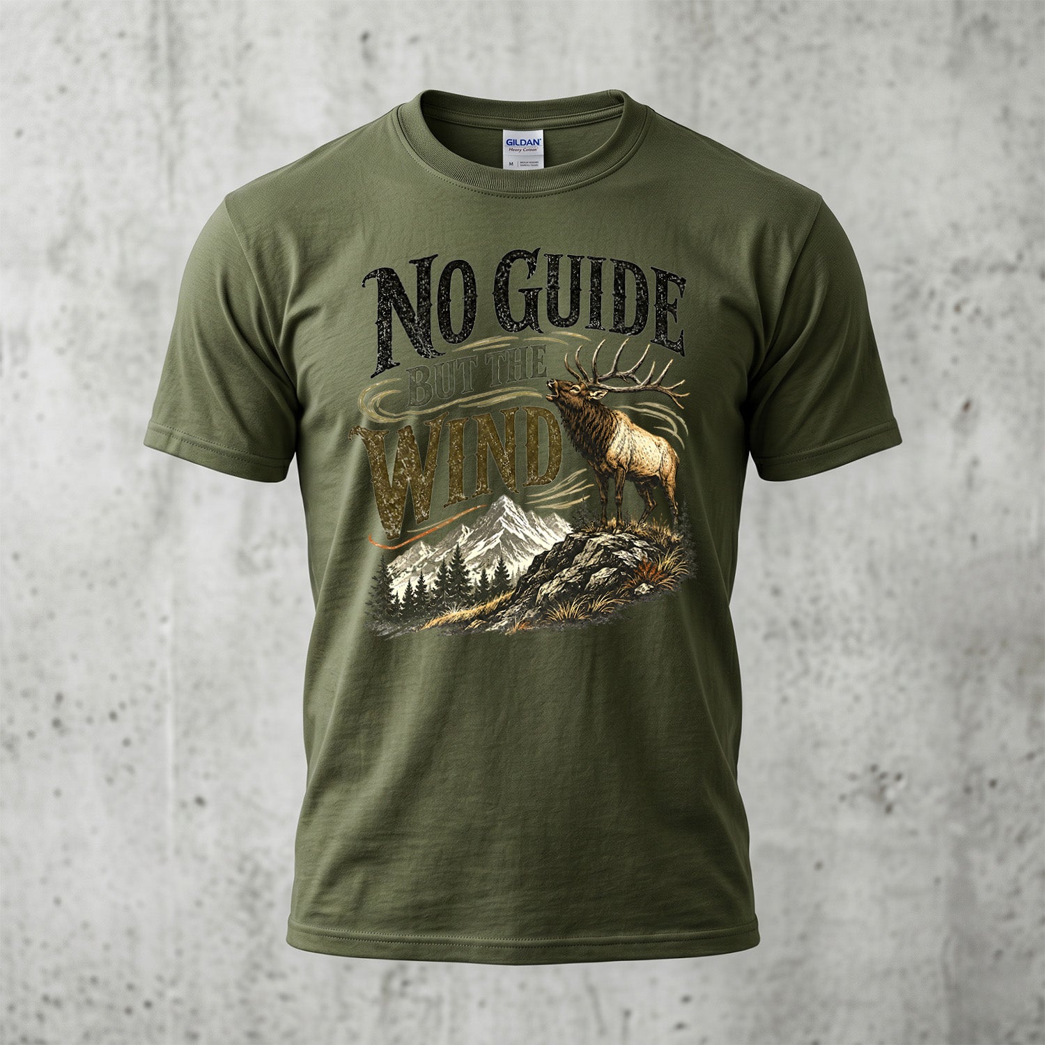 Elk Hunting - Outdoor Cotton T-Shirt EHCT1002