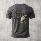 Elk Hunting - Back Graphic T-Shirt EHCT1003