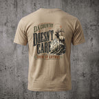Elk Hunting - Back Graphic T-Shirt EHCT1003