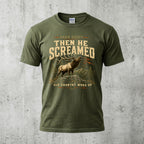 Elk Hunting - Outdoor Cotton T-Shirt EHCT1004