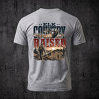 Elk Hunting - Back Graphic T-Shirt EHCT1006