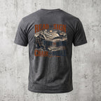 Elk Hunting - Back Graphic T-Shirt EHCT1007