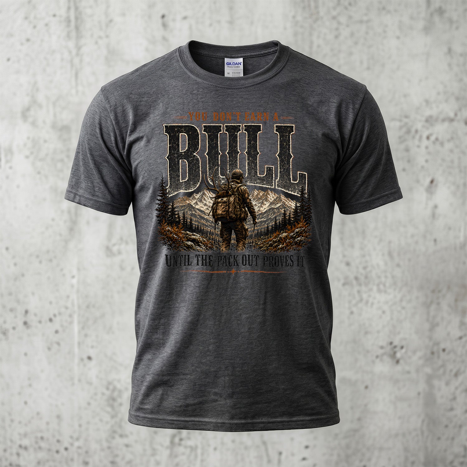Elk Hunting - Outdoor Cotton T-Shirt EHCT1010