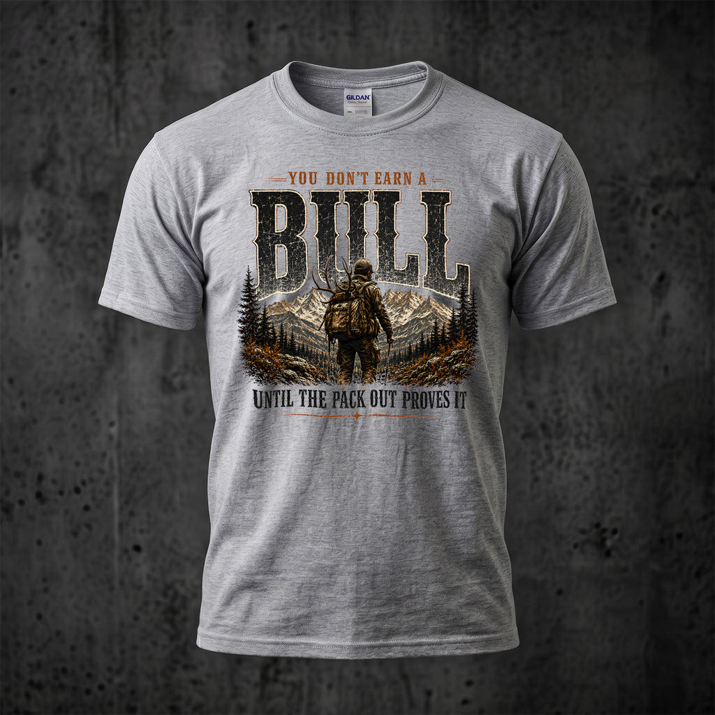 Elk Hunting - Outdoor Cotton T-Shirt EHCT1010