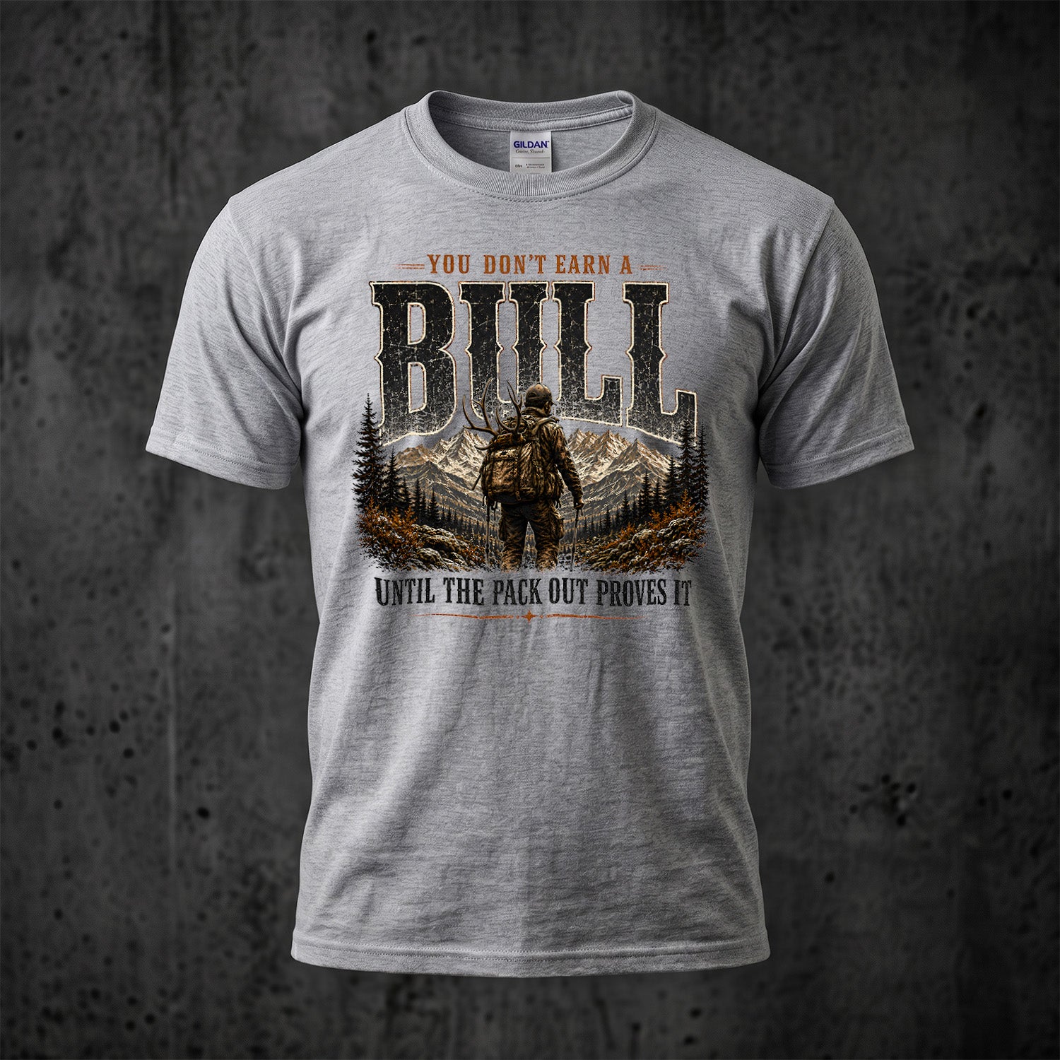 Elk Hunting - Outdoor Cotton T-Shirt EHCT1010