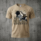 Elk Hunting - Outdoor Cotton T-Shirt EHCT1011